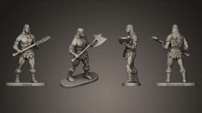 3D model conan warwar (STL)